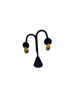 Women's Unbranded Brown Gold Teardrop Earrings One Size